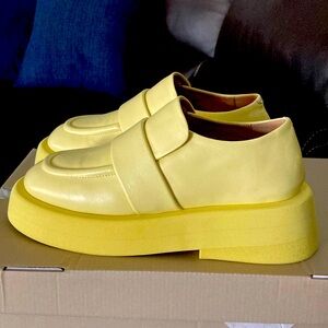 Brand new  Marse’ll leather loafers.